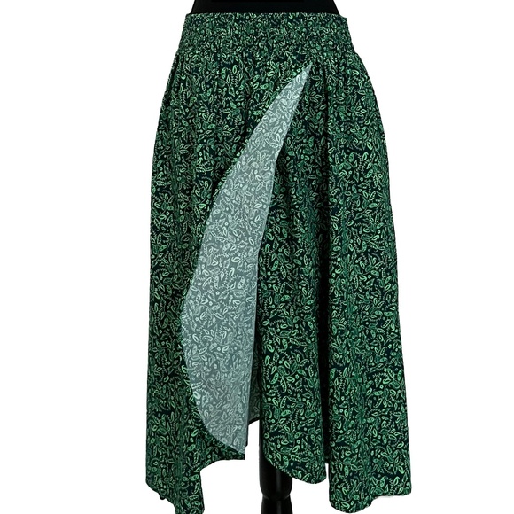 100% Cotton Printed Midi Skirt - Picture 4 of 10